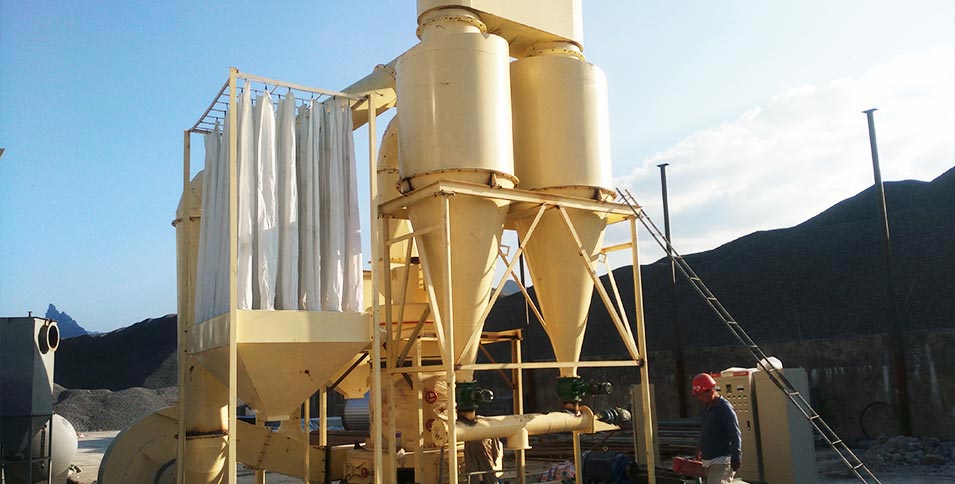 山東臨沂石灰石磨粉生產線